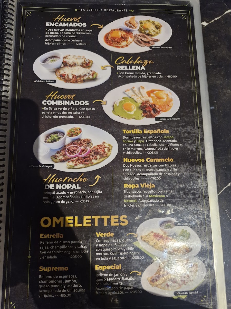 La Estrella Restaurante Menu - Image 4